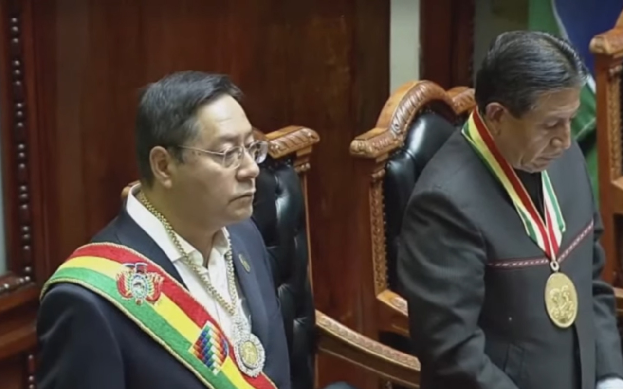 Luis Arce tomó juramento y posesión de la presidencia de Bolivia