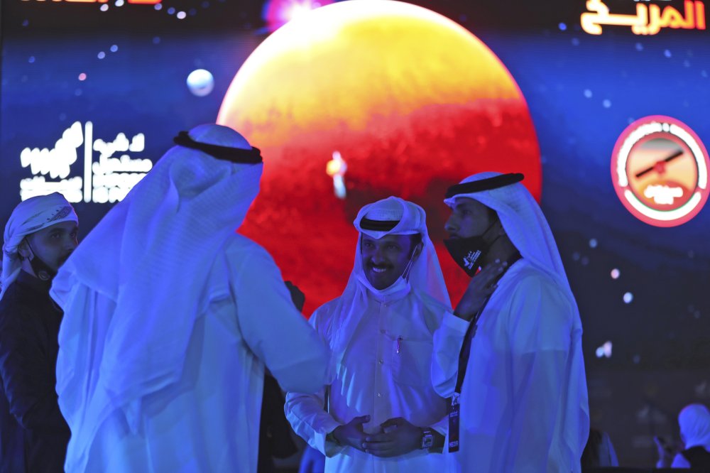 Nave espacial árabe entra en órbita alrededor de Marte en vuelo histórico