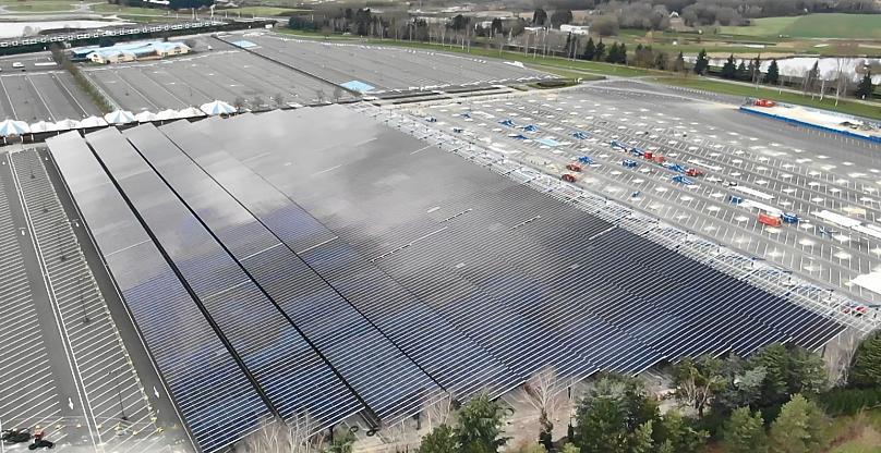 Disneyland Paris está construyendo una granja solar equivalente a 24 campos de fútbol