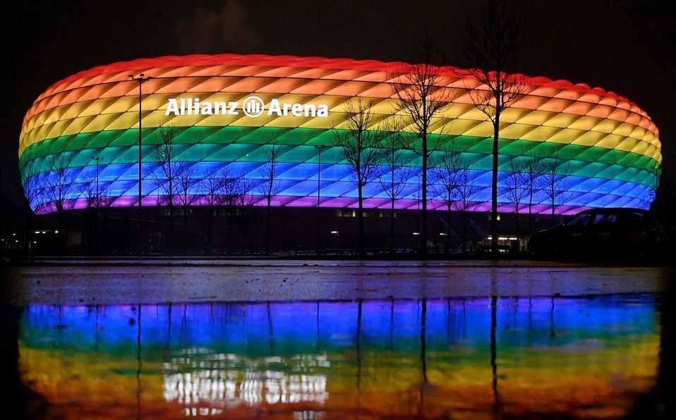 La UEFA prohíbe que el estadio de Múnich se ilumine con colores Lgbt