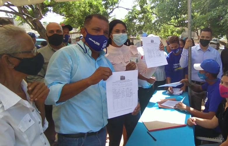 Alfredo Díaz convoca firmazo para avalar solicitud de primarias en Nueva Esparta