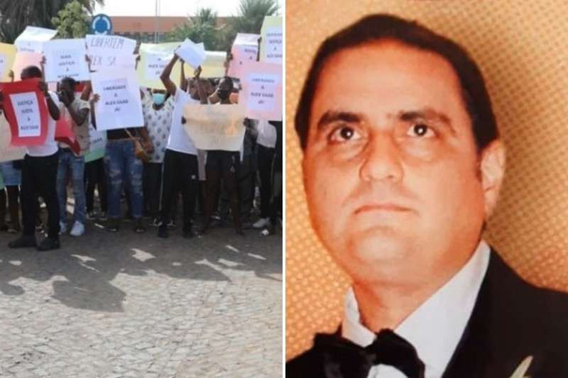 Protestaron en Cabo Verde mientras transcurría audiencia de Álex Saab