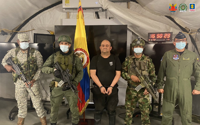 Dairo Otoniel será extraditado a EEUU según informó el gobierno colombiano