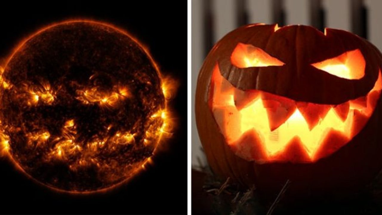La NASA presenta la imagen «más terrorífica» del sol en vísperas de Halloween
