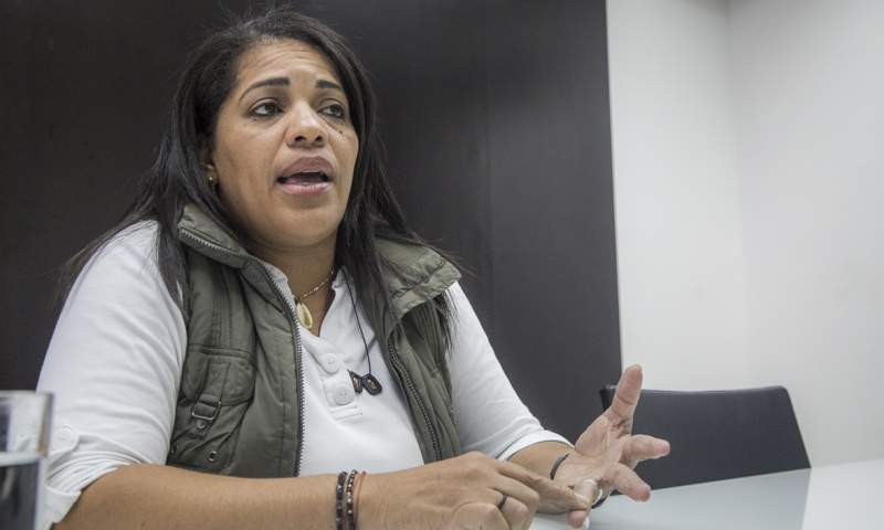 Maribel Castillo es la candidata a la Alcaldía de Caracas por la Alianza Democrática • Por la Calle del Medio