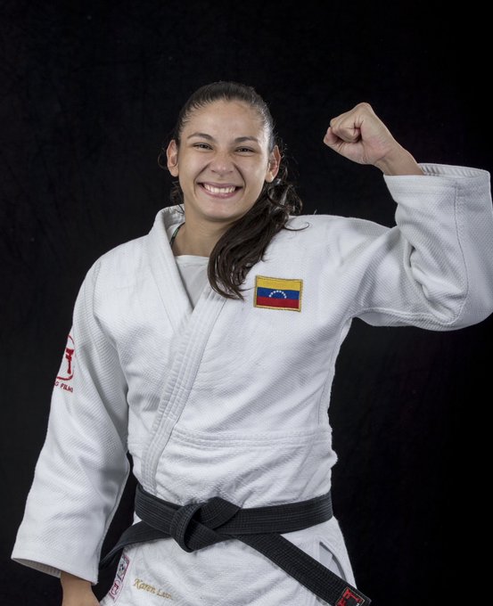 Atleta venezolana Karen León ganó medalla de bronce en Grand Slam de Bakú