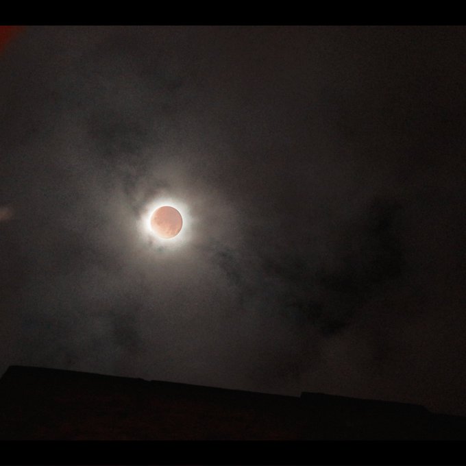 Así fue el majestuoso eclipse parcial de luna más largo de los últimos 6000 años