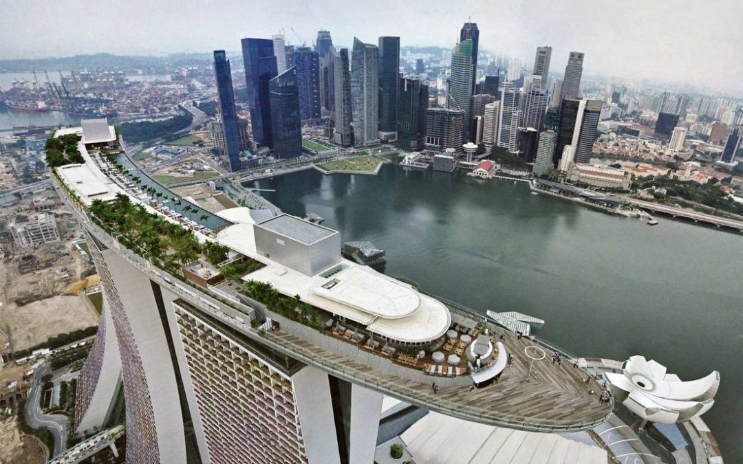 ¿Sabías que Singapur posee la piscina infinita más grande del mundo?