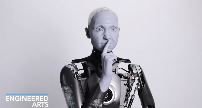 Robot humanoidese «Ameca»  se viraliza en internet