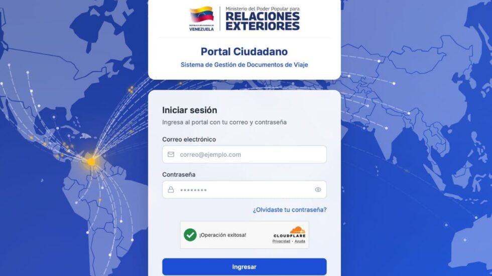 Cancillería lanza plataforma para tramitar el Documento Electrónico de Viaje