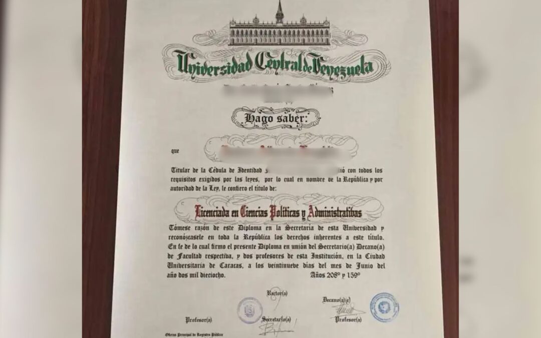 Tu título venezolano sí vale en EEUU: cómo hacerlo reconocer en días por menos de 200 dólares