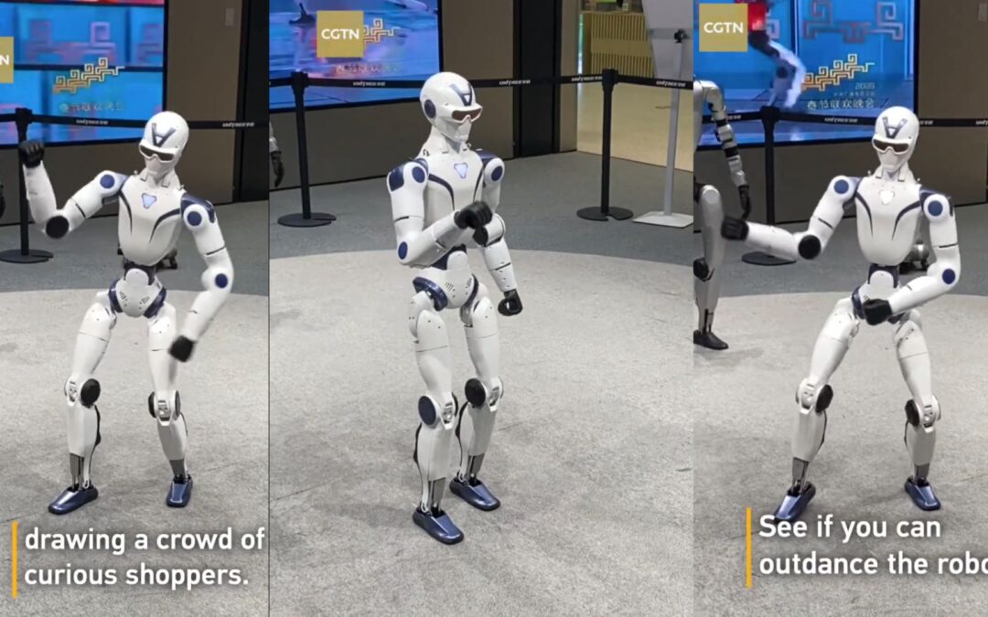 China tiene un robot que baila mejor que tú y el video ya es viral