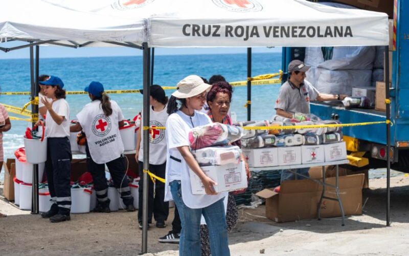 Cruz Roja Venezolana asistió a más de 24.000 personas a tres meses del terremoto